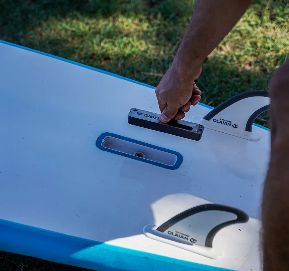 Planches équipées - Aiko surf school - La Réunion