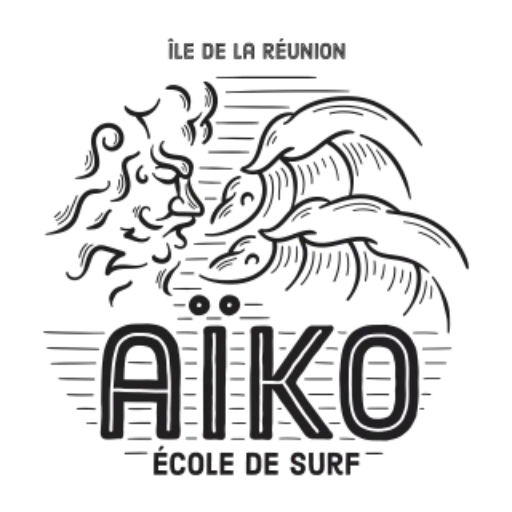 logo école de surf AIKO